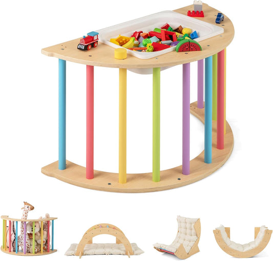 Jouets d’escalade Montessori 6 en 1 pour tout-petits
