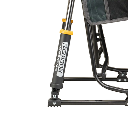 Spring-Action shocks on the Hunter Topo Stowaway Rocker. 