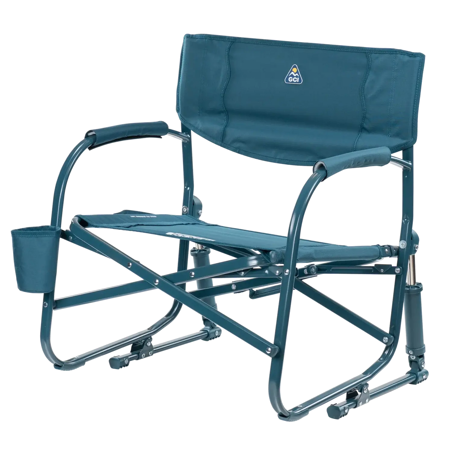 Grab & Go Rocker, Teal, Front Left