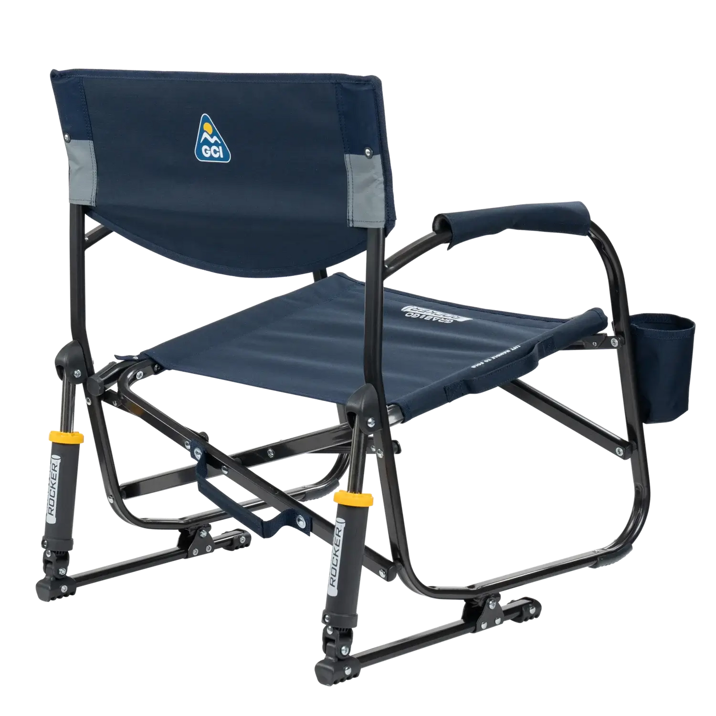Grab & Go Rocker, Indigo Color Block, Back Right