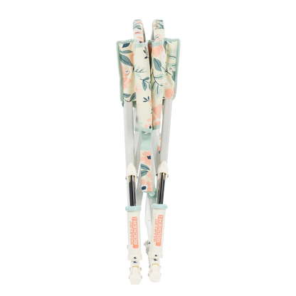Grab & Go Rocker, Floral Bouquet, Folded Front