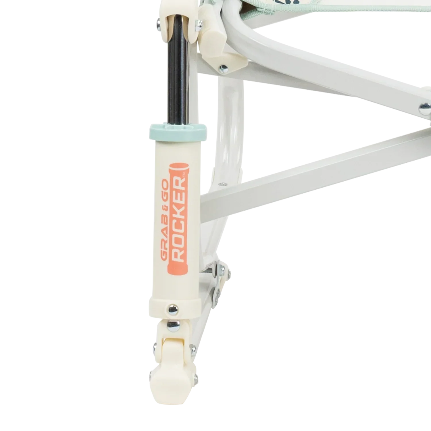 Grab & Go Rocker, Floral Bouquet, Shock Back Angle