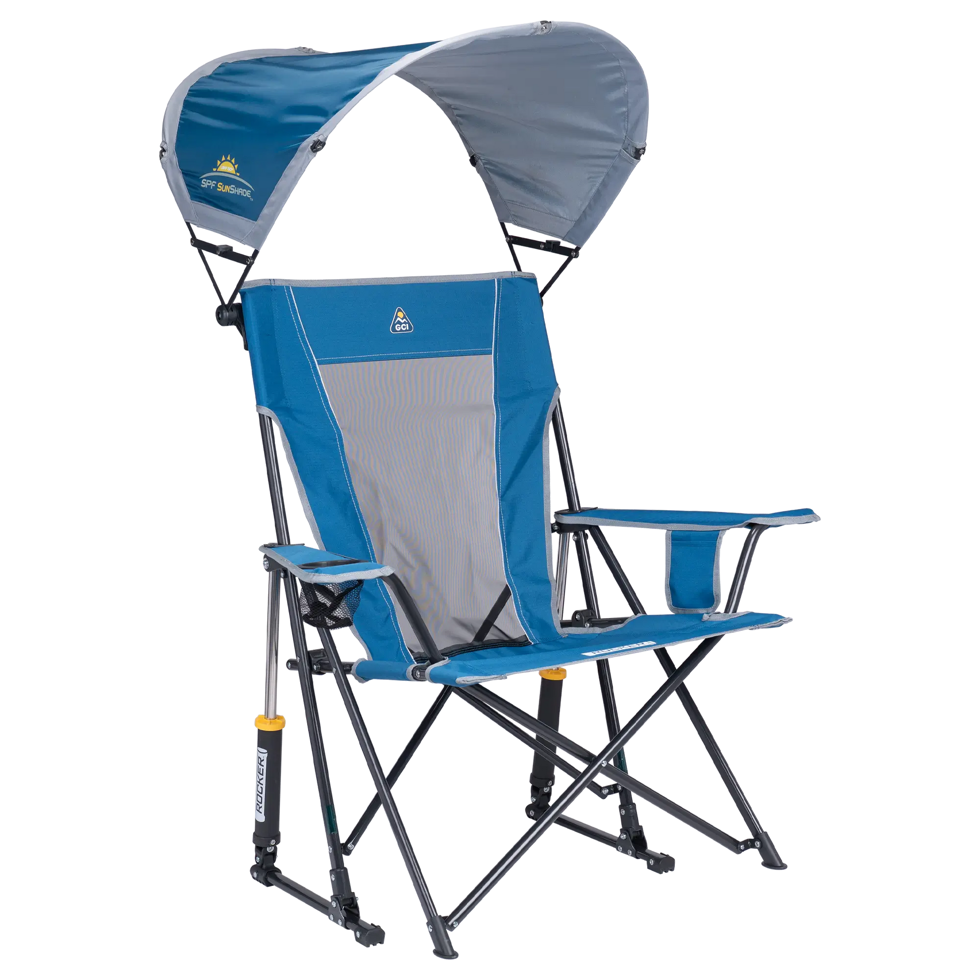 SunShade Rocker, Neptune Blue, Front Right