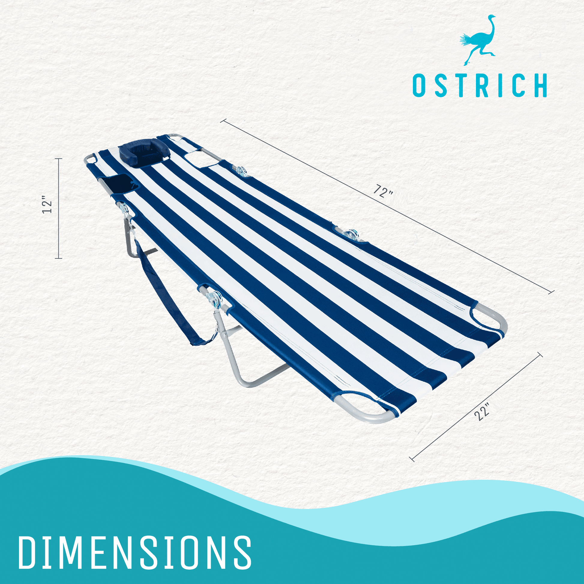 The Original Chaise Lounge - Ostrich Products | Ostrich Chair